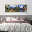 5D Rhinestone Mosaic Craft DIY Forest Animals Diamond Painting Picture Poster