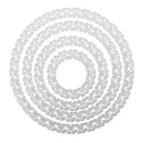 4pcs Metal Cutting Dies Stencil for DIY Scrapbooking Photo (Round Butterfly-2524)
