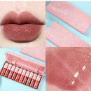 10pcs/set Pearlescent Lip Gloss Liquid Lip Glaze Moisturizing CA T2H5