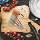 Aluminum Shape Shell Stainless Steel Folding Travel Chopsticks for Travel Picnic