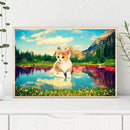 Kids Adults Educational Jigsaw Assembling Toys 1000pcs DIY Cat on River Puz