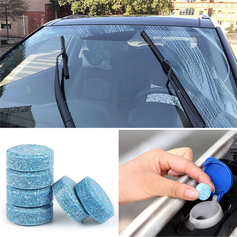 20pcs Solid Cleaner Car Windscreen Wiper Effervescent Tablets for Window