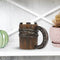 Horseshoe Coil Cups Stainless Steel Coffee Mug for Living Room Kitchen Ornaments