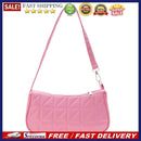 Retro Women Embossed Geometric PU Leather Pure Color Small Underarm Shoulder Bag
