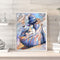 Frameless Oil Paint By Numbers Mom Carrying Baby DIY Canvas Picture Craft