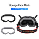 Drone Flying Glasses Sponge Eye Pad for DJI FPV Goggles V2 Eyeglasses Accessory