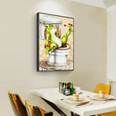 Full Round Drill Diamond DIY 5D Painting Leisurely Frog Kit Drawing Ornament