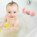 Sucker Finger Spinning Rotating Toys Kids Bathing Soothe Emotions Toys for Baby