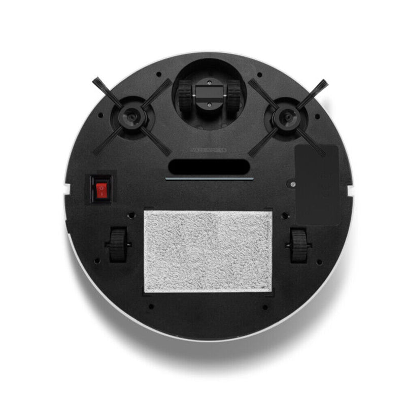 USB Smart Robot Vacuum Cleaner Phone APP Remote Control Auto Sweeper (Grey)