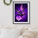5D DIY Full Drill Diamond Painting Butterfly Embroidery Mosaic Craft Kits Dec