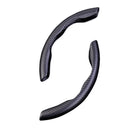 Car Steering Wheel Booster Non-Slip Cover Black Carbon Fiber Auto Accessories