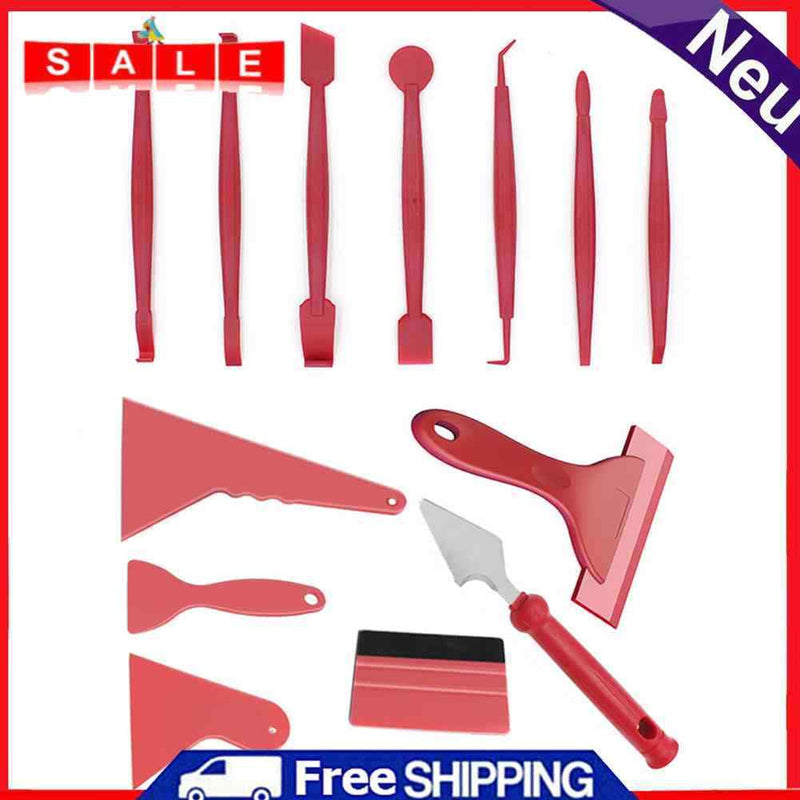 13 in 1 Car Vinyl Wrap Tool Kit Squeegee Car Film Wrapping Window Tinting Tools