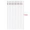 Writing Supplies White Color Shell Medium Nib Core Gel Pen Refills Black Ink