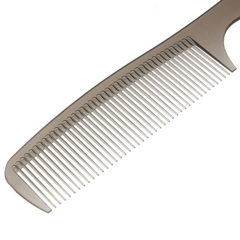 AFfeco Set of 2 Portable Antistatic Hair Comb, Barber Styling Tools