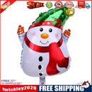 Santa Claus Snowman Christmas Tree Balloons Christmas Decor(Snowman)