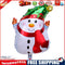 Santa Claus Snowman Christmas Tree Balloons Christmas Decor(Snowman)