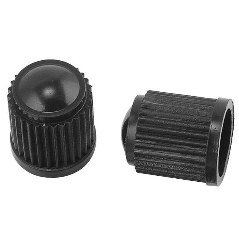 Plastic 100X Black Color Car Wheel Tire Universal Valve Stem Caps Air D  hot.