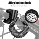 Bicycle Helmet Anti-theft Wire Rope Mountain Bike Riding Cable Lock (03) Newly