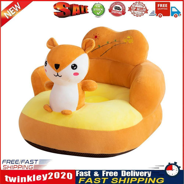 Baby Seats Sofa Cover Seat Support Cute Feeding Chair No Cotton Filler (4) Newly