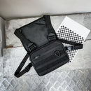 Unisex Streetwear Vest Chest Bag Oxford Cloth Waistcoat Hip Hop Shoulder Pouc