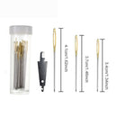 Tool DIY Cross Stitch Home Stainless Steel Threader Sewing Needles Large Eye