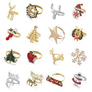 Claus Christmas Tree Napkin Ring Christmas Supplies Mouth Ring Table Decoration