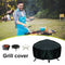 Round BBQ Grill Shelter Outdoor Rainproof Dustproof UV Protector Furniture Cover