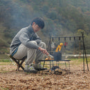 Waterproof Triangular Nylon Canvas Stool Seat for Outdoor Camping Fishing Newly