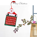 Lobby Hotel Wall Christmas Advent Calendar Pendant Xmas Countdown Calendar