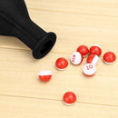 1Pc Billiard Kelly Pool Shaker Bottle with 16 Numbered Tally Balls Peas Newly