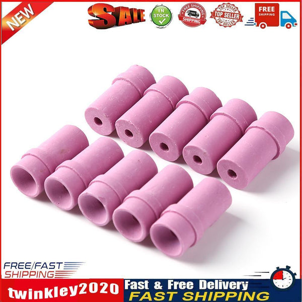 10pcs Sandblaster Spray Tips Sandblasting Gun Ceramic Nozzles Kit (4.5mm) Newly