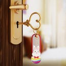 5pcs Diamond Painting DIY Full Special Shaped Easter Keychains Kit (YSK76)