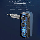 3.5mm Bluetooth-compatible 5.0 Dongle for Car Kit PC Speaker AUX Transmitte