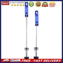 Pair Bike Bicycle Cycling Wheel Hub Skewers Quick Release Bolt blue