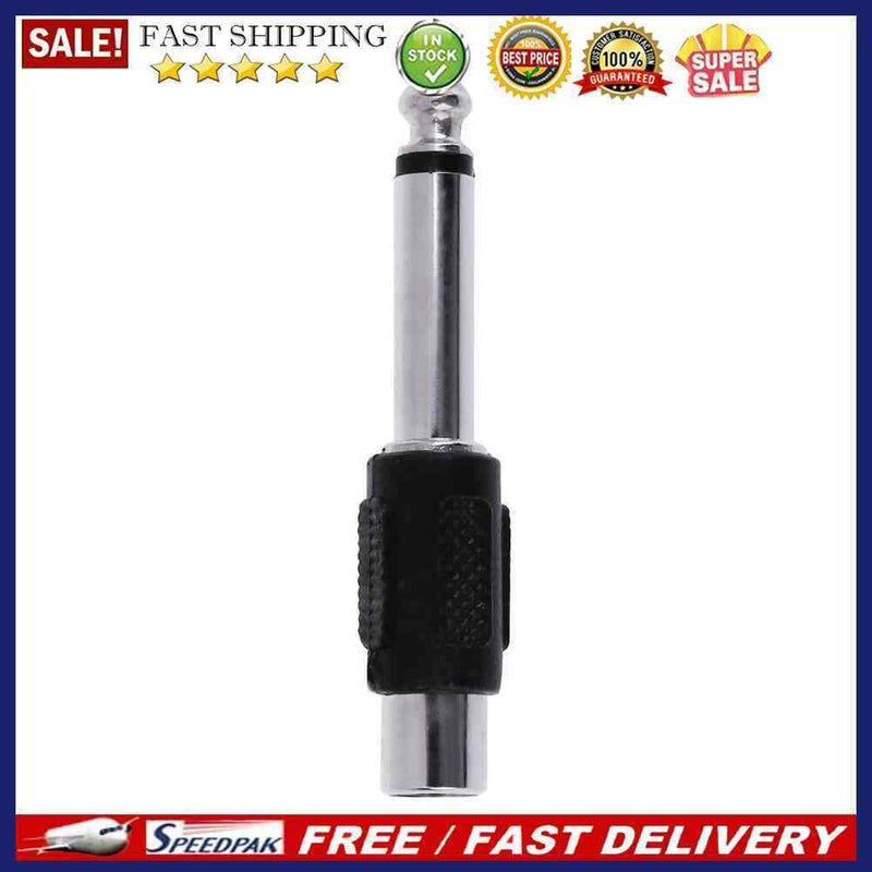 6.5mm to 3.5mm Jack Sound Mixer Microphone Connector Converter Adapter