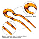 Hair Care Styling Tools Hair Sticks U Shape Hair Clip Hairpin Acetate hairpins
