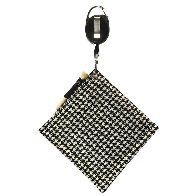 Golf Ball Cleaning Towel Golf Club Head Wiping Cloth Cleaner Tool (Red)