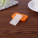 5pcs Scent Dental Orthodontics Wax Teeth Gum Braces Bracket (Orange) Newly