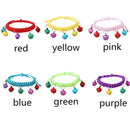 Collar Cat Dog Collar Adjustable Weave Handmade With Colorful Bell Cat Collars