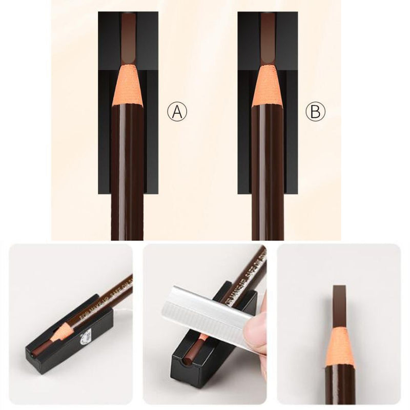 Permanent Microblading Pencil Tip Thin Sharpening Eyebrow Pencil Sharpener