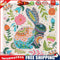 5D DIY Diamond Painted rabbit Partial Special Rhinestone Set