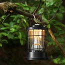 Retro Portable Lantern 4000mAh Outdoor Kerosene Lamp for Hiking Camping Climbing