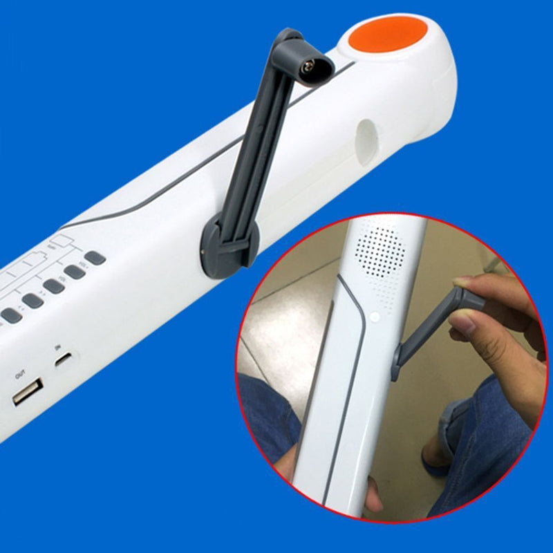 With Radio Emergency Light LED Flashlight Mobile Power Solar Flashlight