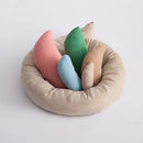 6pcs/Set Baby Photography Donut Ring Pillow Infant Shooting Posing Props