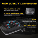 7x6/ 5x7 inch 300W LED Headlight Rectangular Hi-Lo DRL for Car Truck SUV