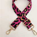 Leopard Strap for Crossbody Shoulder Bag Accessories Replacement (Rose)
