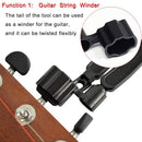 Acoustic Guitar String Winder Bridge Remover Pin Puller Cutter Bass Tuning Tool