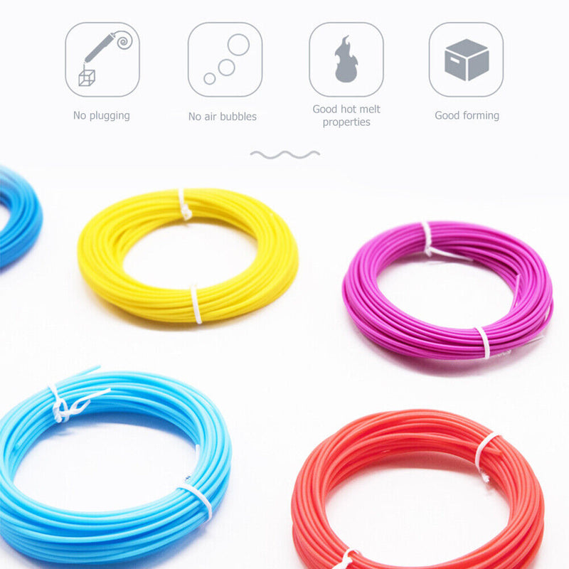 Premium PLA Printer Filament with Low Melting Temp Non-Toxic Non-Clogging P