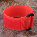 Nylon Fish Pole Belt Holder Tie Fastener Hook Loop Fishing Gadgets (Red) Newly