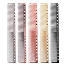 Aluminum Anti-static Hairdressing Combs Hair Cutting Hair Brush (Black)
